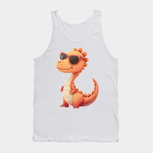 Cute Little Dinosaur Tank Top